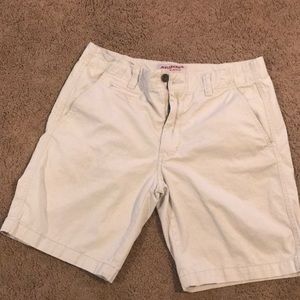 Arizona flat front khaki shorts